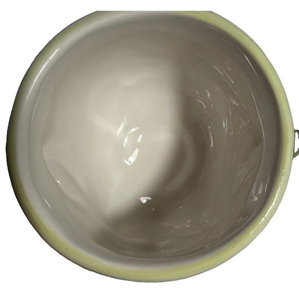Star Wars Yoda Ceramic 3D Sculpted Mug Green Tan Glossy Jedi Master Figural Cup - Picture 7 of 9